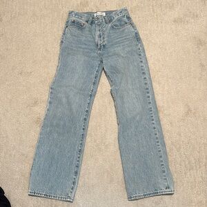 Denim Forum Farrah high rise wide jeans